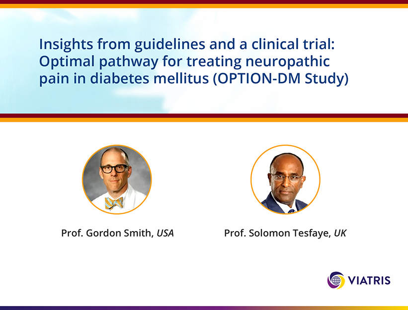Insight from guideline and a clinical trial: Optimal pathway for treating neuropathic pain in diabetes mellitus (OPTION-DM Study)